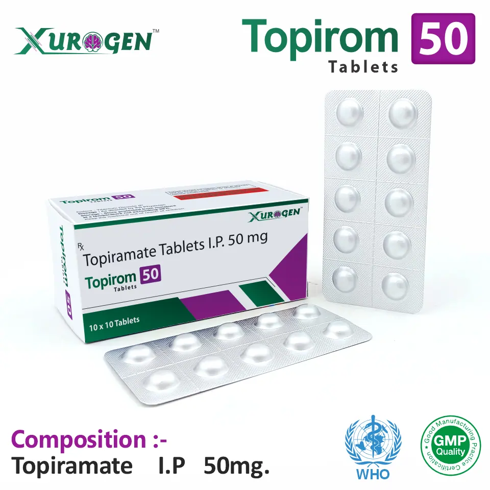 Topiramate 50 mg Tablet PCD Pharma